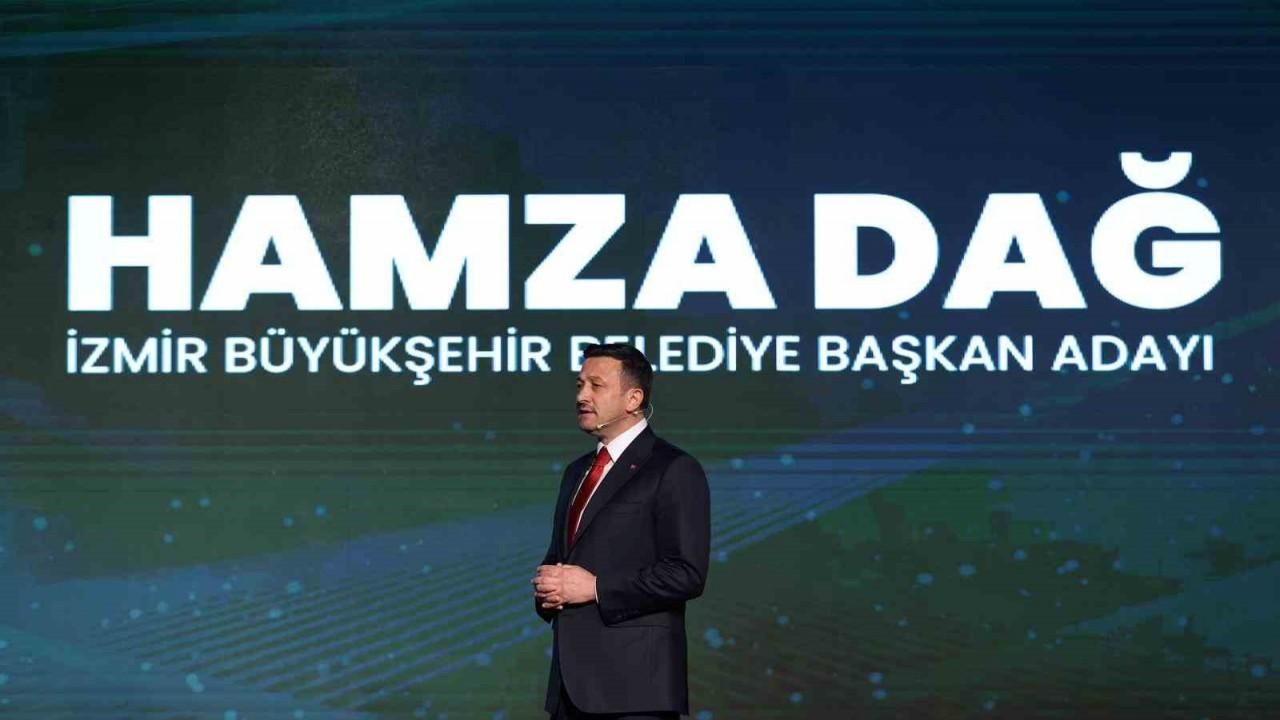 AK Parti’nin İzmir adayı Hamza Dağ, 11 başlık altında projelerini açıkladı