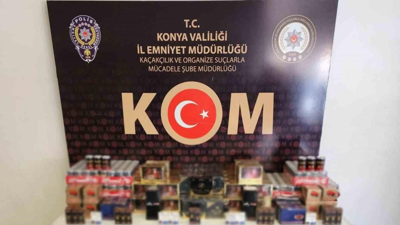 Konya’da kaçakçılık operasyonu: 12 gözaltı