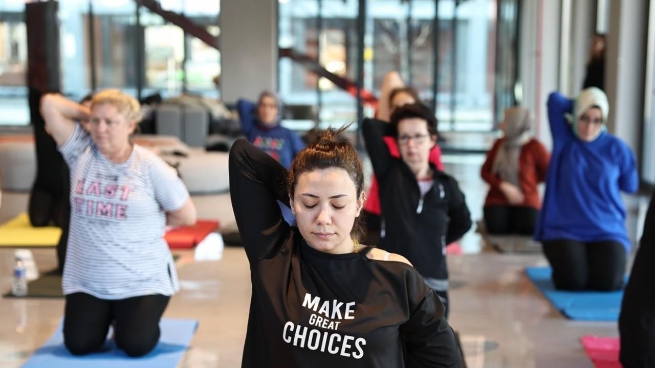 Pancar Deposu’nda yoga buluşmaları başladı
