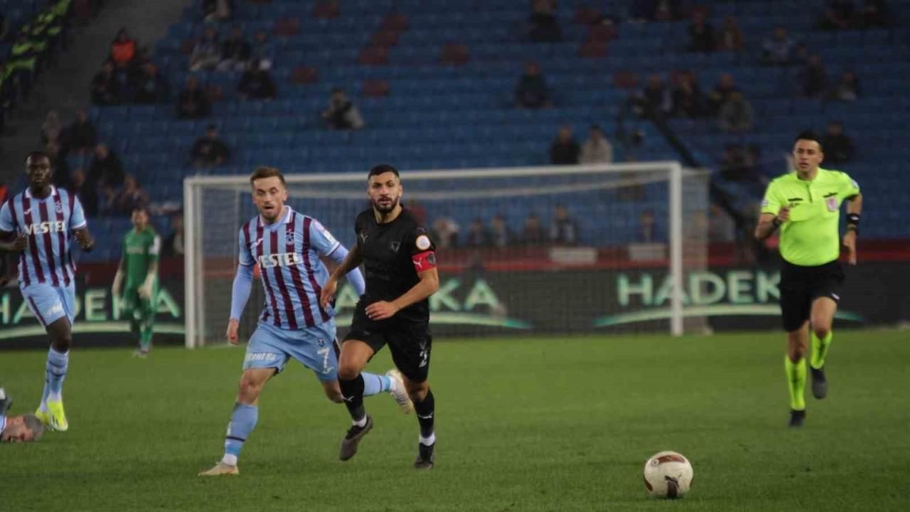 Trendyol Süper Lig: Trabzonspor: 2 - Hatayspor: 0 (Maç sonucu)