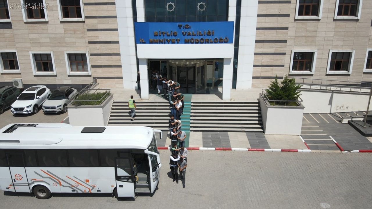 Bitlis’teki sahte sağlık raporu operasyonunda 19 kişi tutuklandı