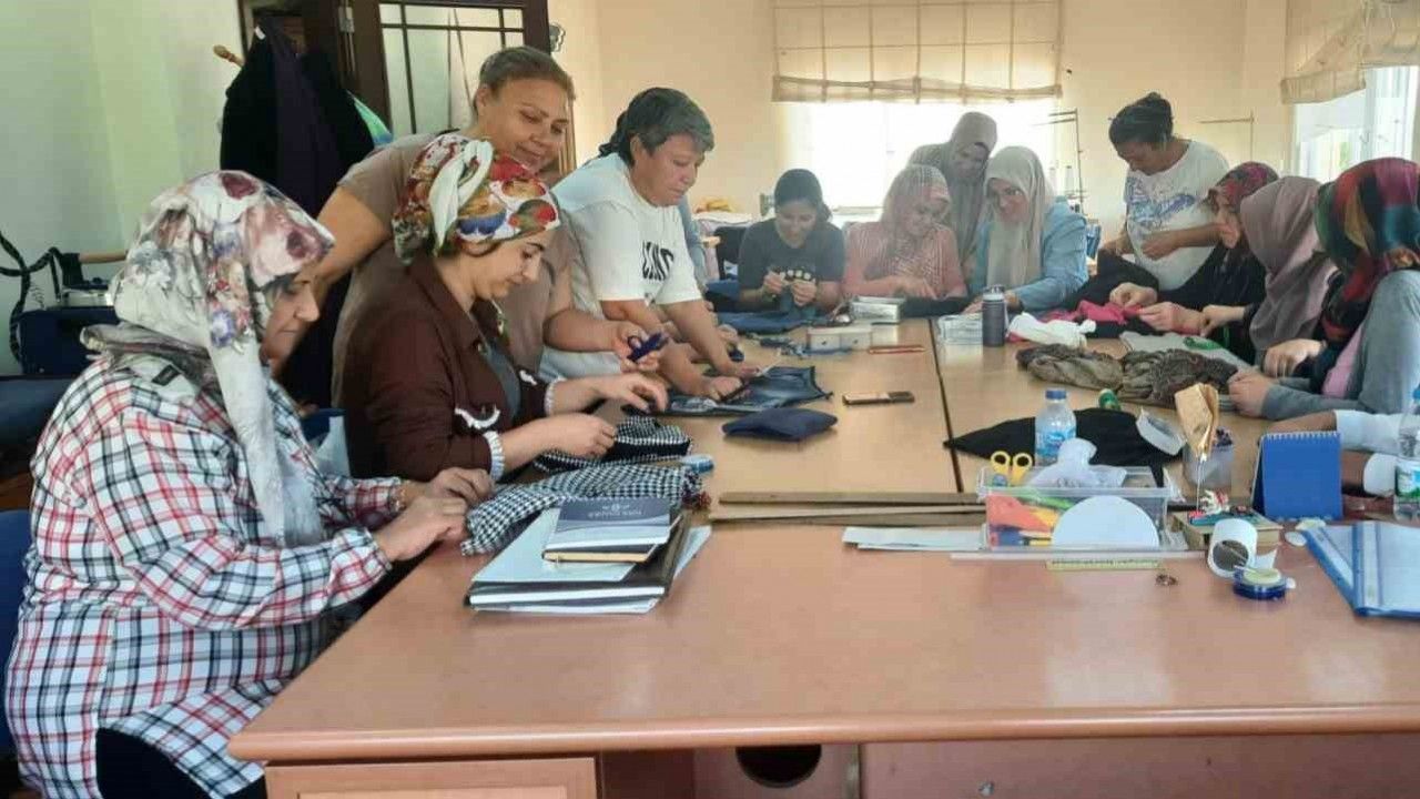 Yatağan Halk Eğitim Merkezi, geleneksel el sanatlarını kurslarla canlandırıyor