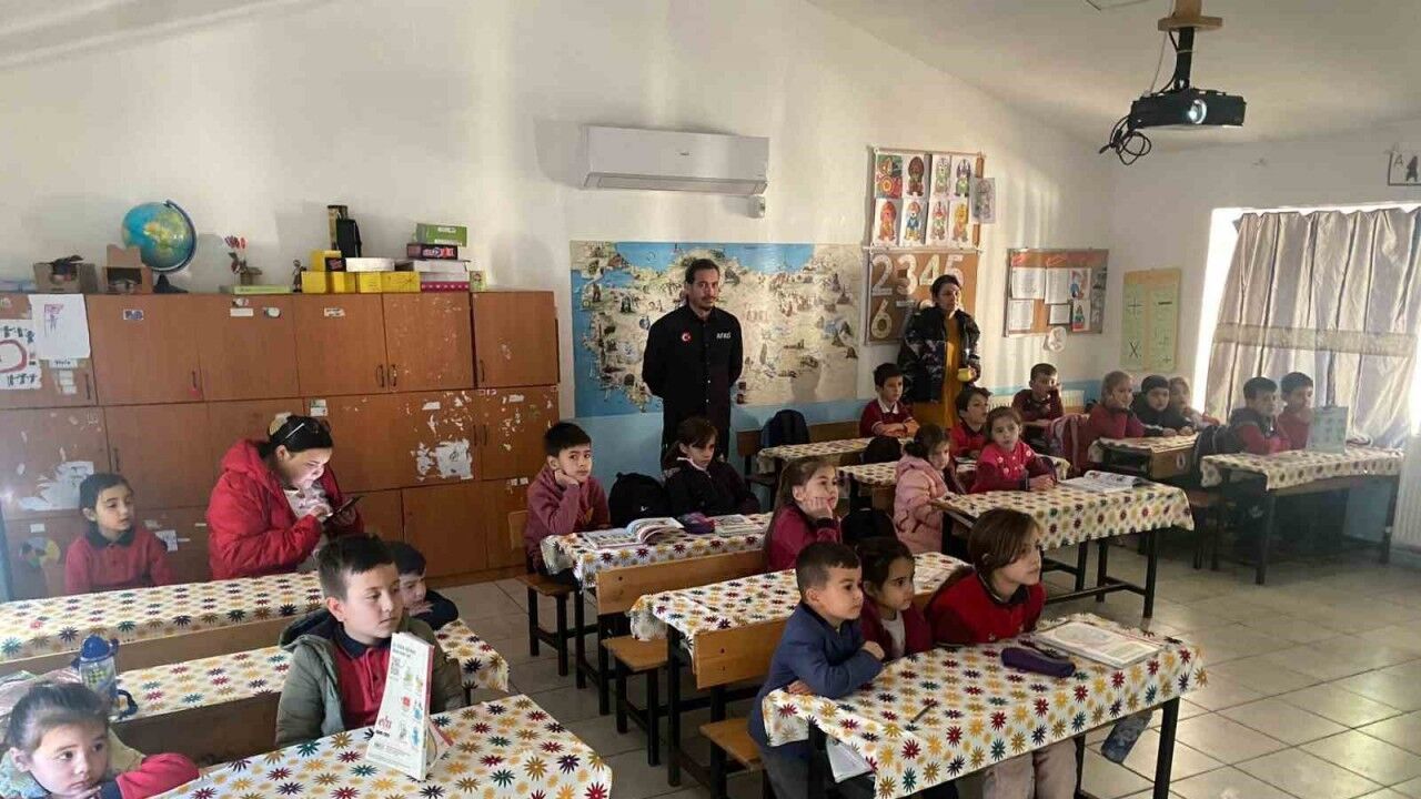 Yatağanda afet farkındalık eğitimi verildi