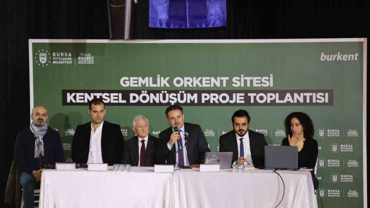 Büyükşehir’den Gemlik’te kentsel dönüşüm atağı