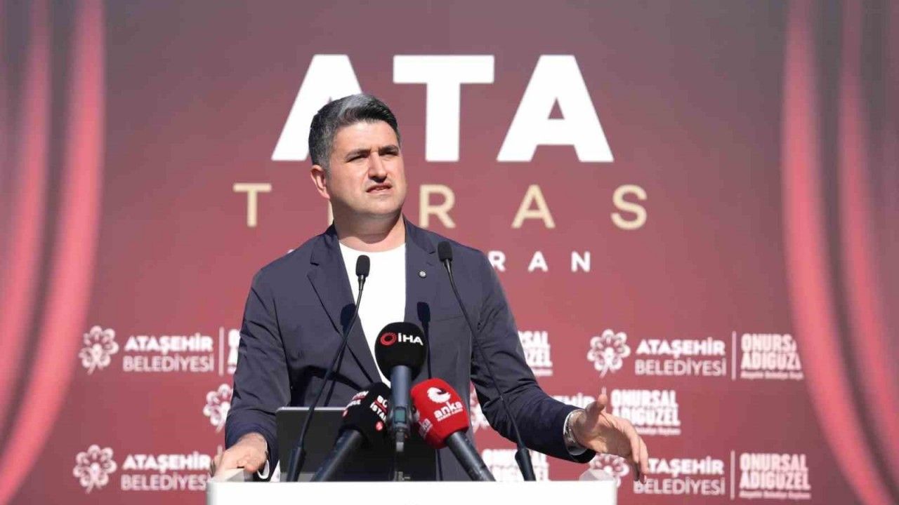 Ataşehir’in ilk sosyal tesis restoranı ’ATA Teras’ açıldı