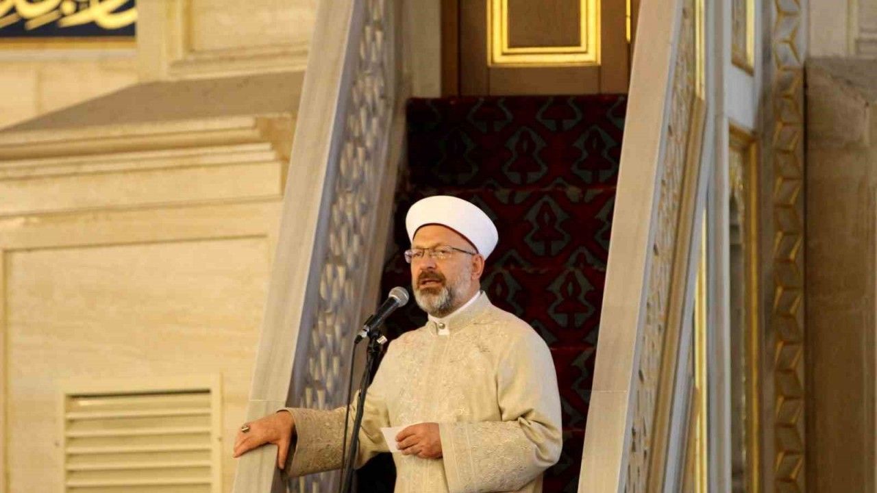 Diyanet İşleri Başkanı Erbaş’tan yağmur duası