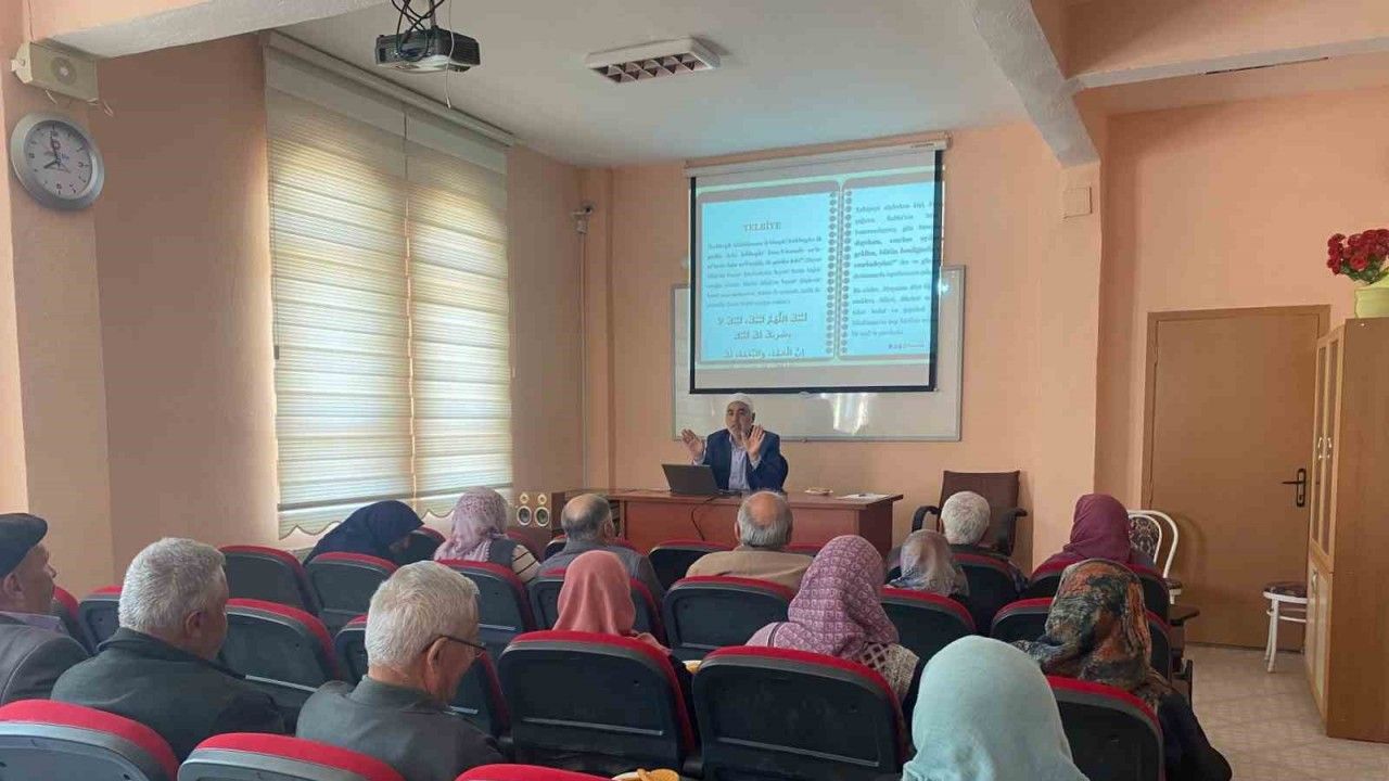 Hüyük’te hacı adaylarına uygulamalı eğitim