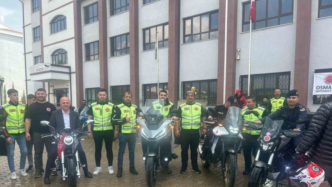 Osmaneli’de motosiklet sürücülerine eğitim verildi