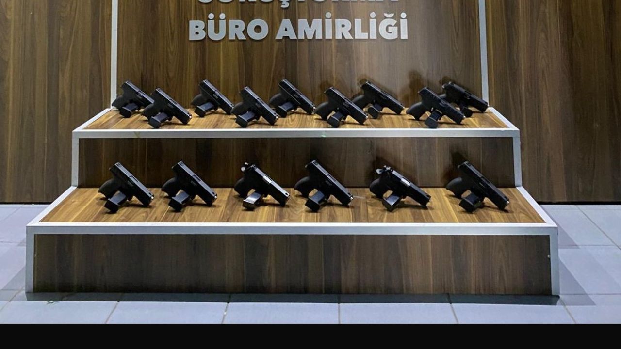 Polisten silah tacirine şok baskın