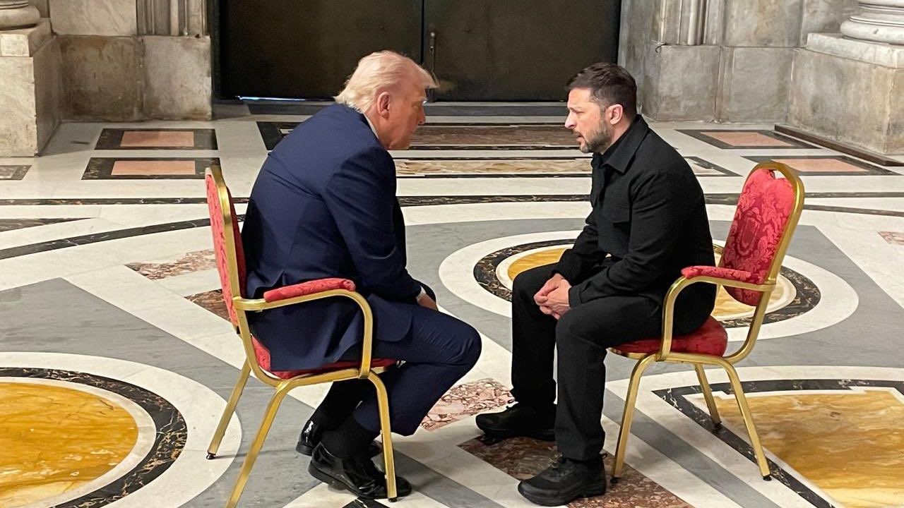 Trump, Papa Franciscus’un cenaze töreni öncesi Zelenskiy ile görüştü