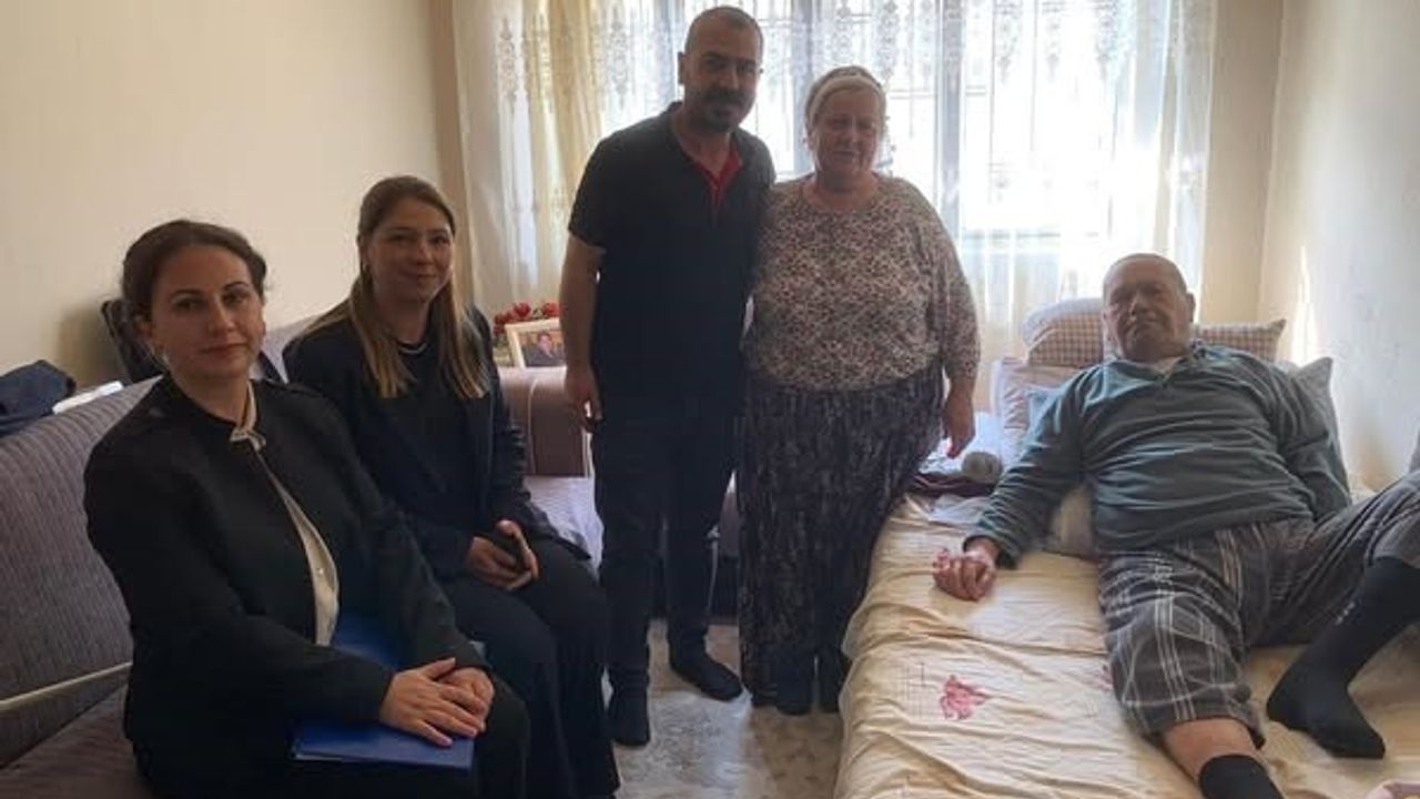 Germencik Belediyesi’nden hasta yatağı desteği