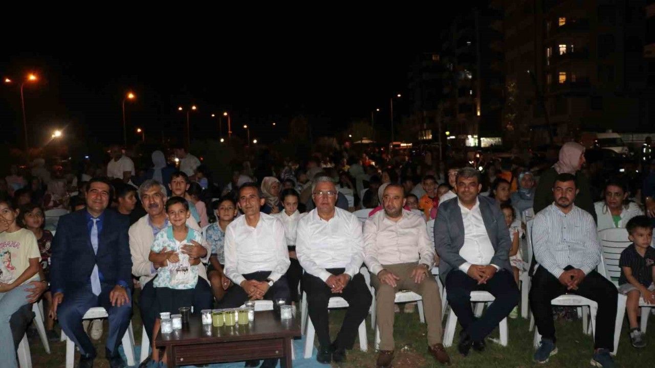 Kilis’te açık hava sineması etkinliği yoğun ilgi gördü