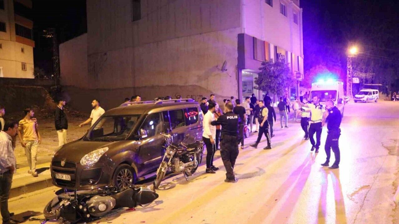 Kilis’te motosiklet kazası: 3 yaralı