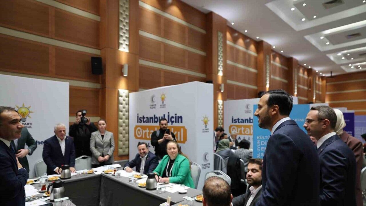 AK Parti İstanbul İl Başkanlığında "İstanbul İçin Ortak Akıl Çalıştayı" düzenlendi
