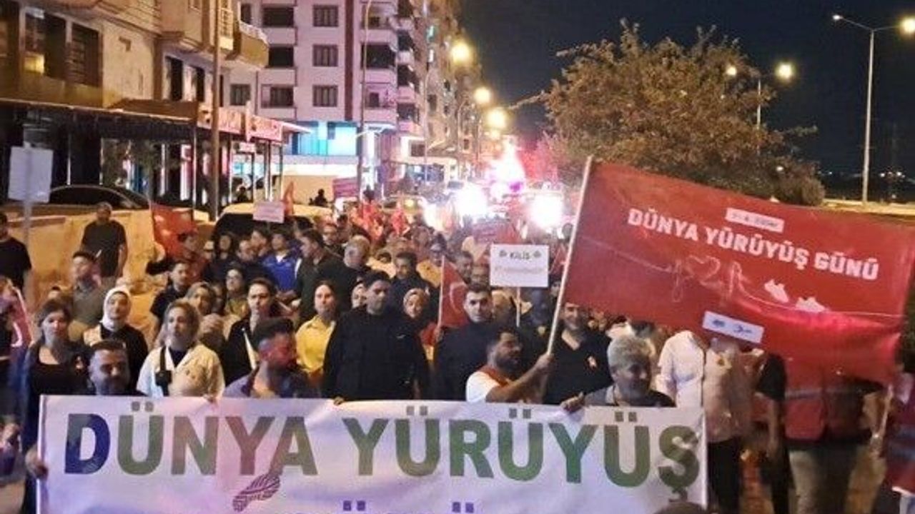 Kilis’te aileler sağlıklı yaşam için el ele yürüdü