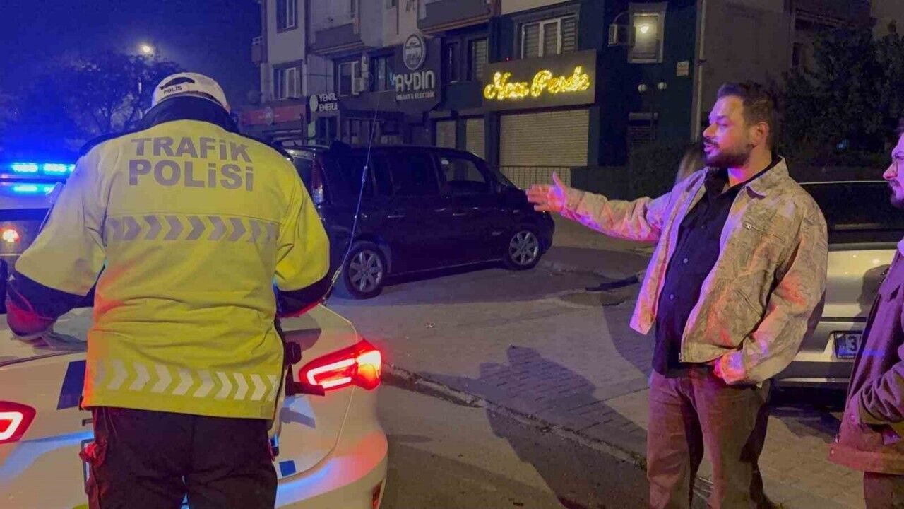 Şirket aracıyla alkollü yakalanan şahıs suçu poliste buldu