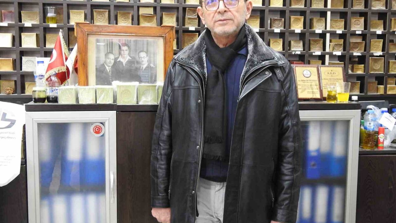 Kilis'te 4 kuşaktır süren sabun üretimi insan gücüyle yaşatılıyor