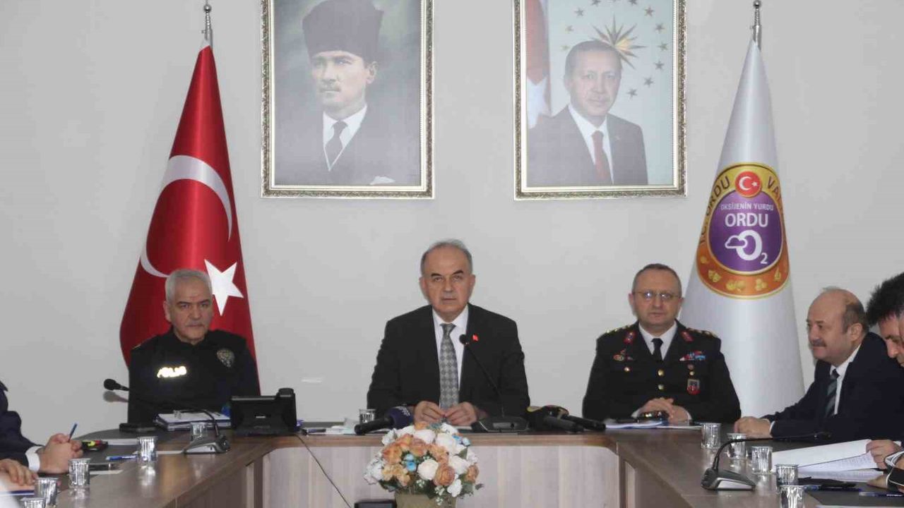 Ordu'nun 2025 asayiş raporu: Suç oranları azalıyor, suçların aydınlanma oranları artıyor