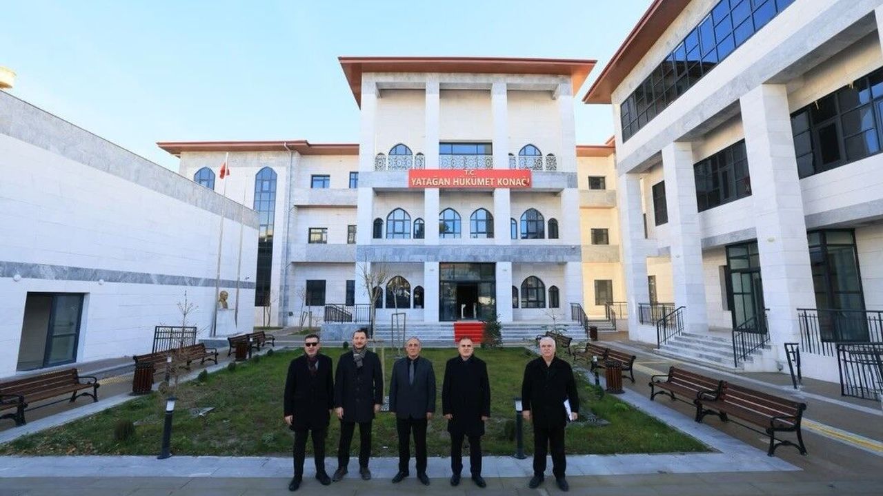 Vali Akbıyık, Yatağan Hükümet Konağı'nı inceledi