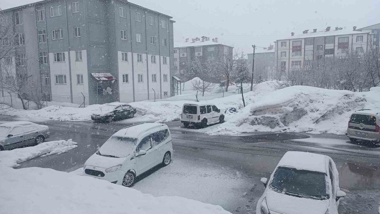 Bitlis'te kar yağışı