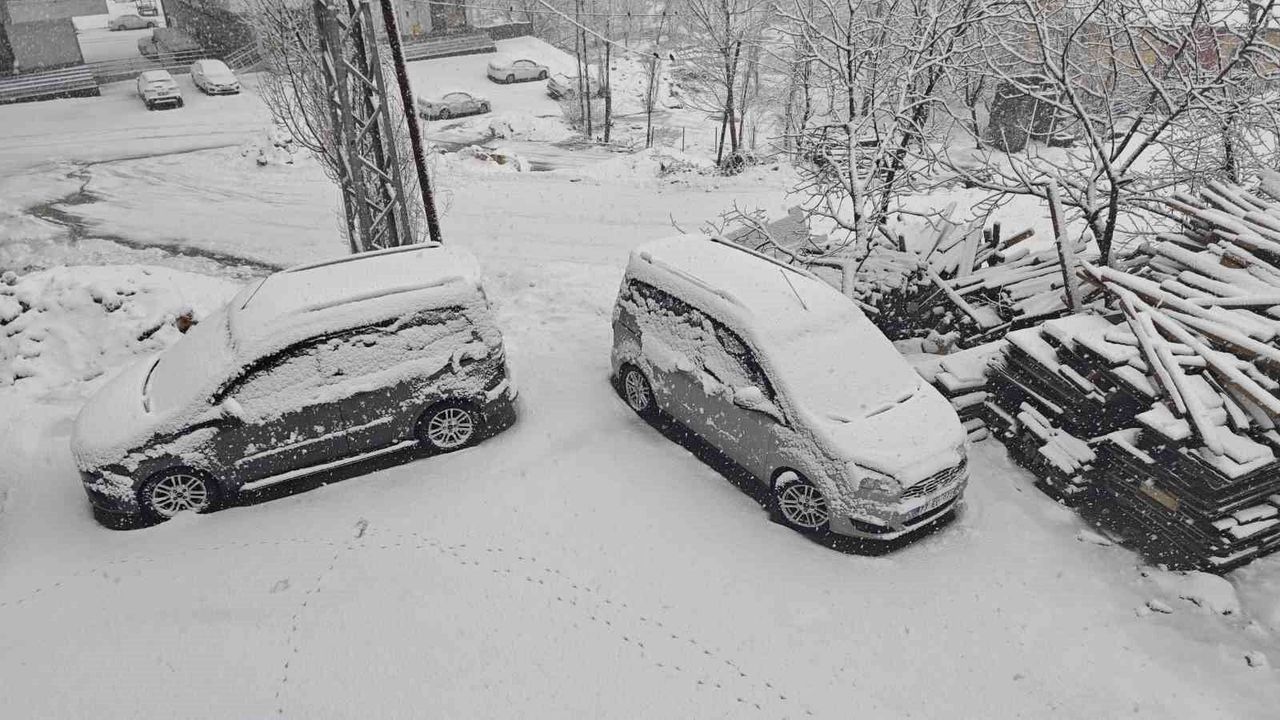 Bitlis'te nisanda kara kış: 84 köy yolu ulaşıma kapandı