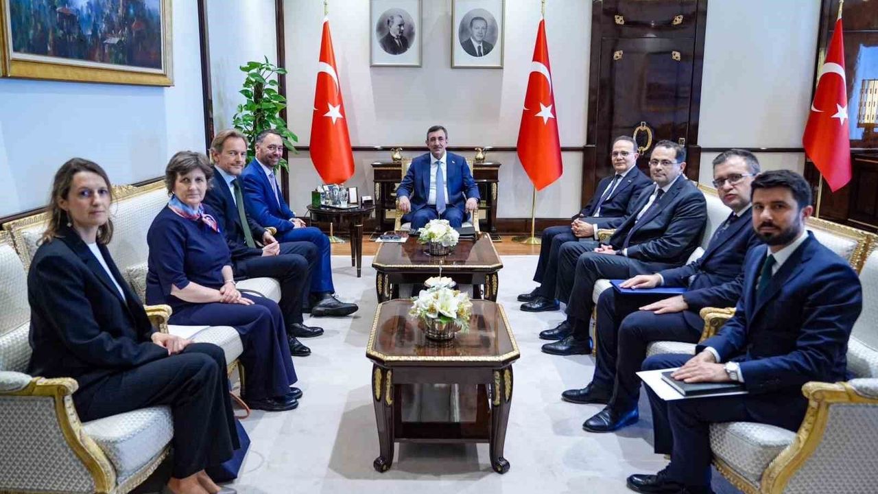 Cumhurbaşkanı Yardımcısı Yılmaz: 'NATO müttefiki ve ortağımız Belçika ile ilişkilerimizin yeni bir ivme kazanmasından memnuniyet duyuyoruz'