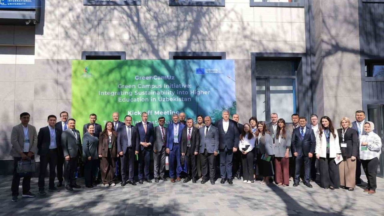 KBÜ'nün ortağı olduğu GreenCamUz projesi Özbekistan'da başladı