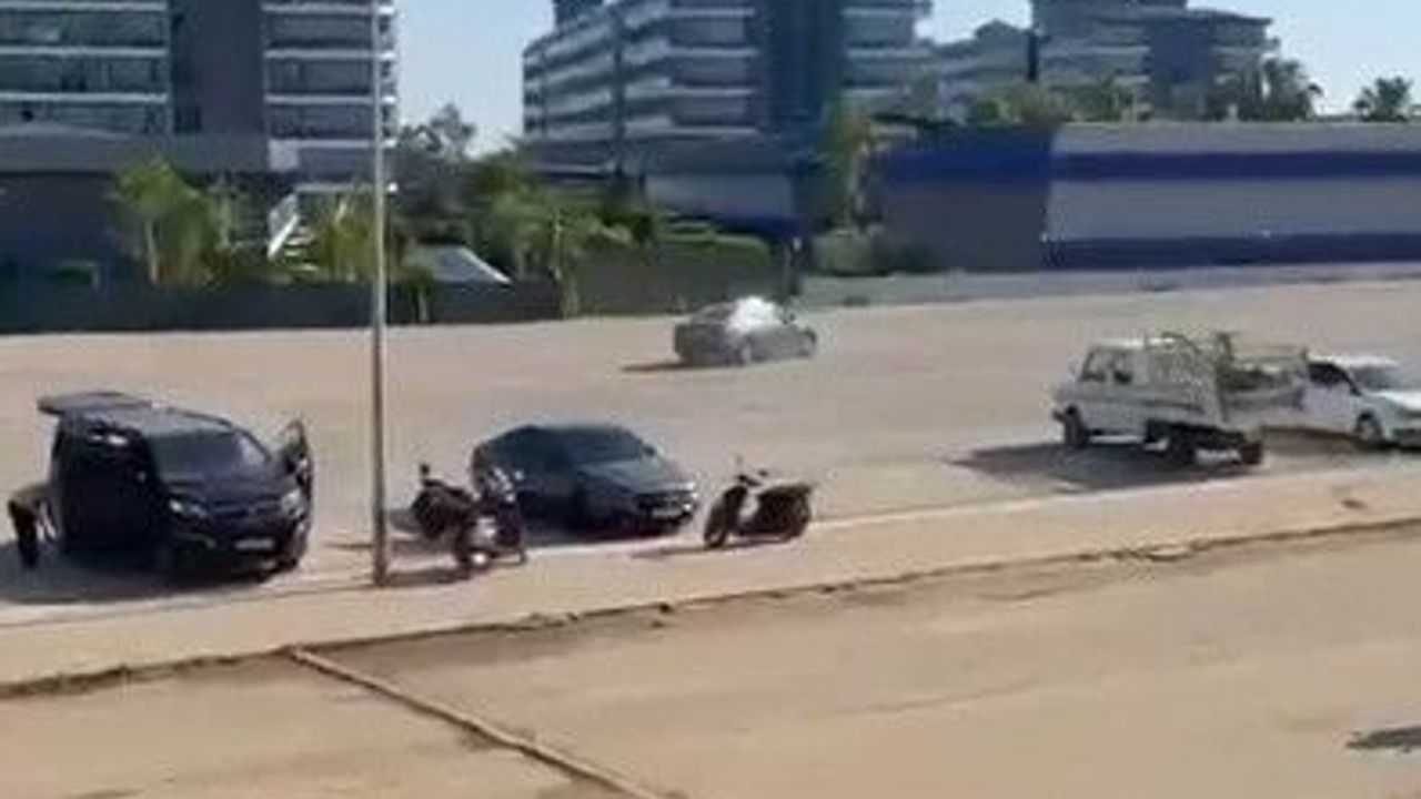 Alanya'da drift atan sürücüye 140 bin lira ceza
