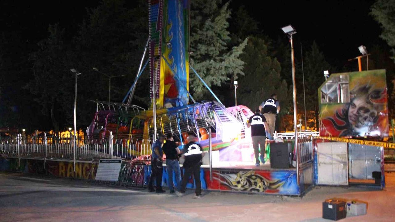 Amasya'da lunaparkta ölümle sonuçlanan kazada 2 tutuklama