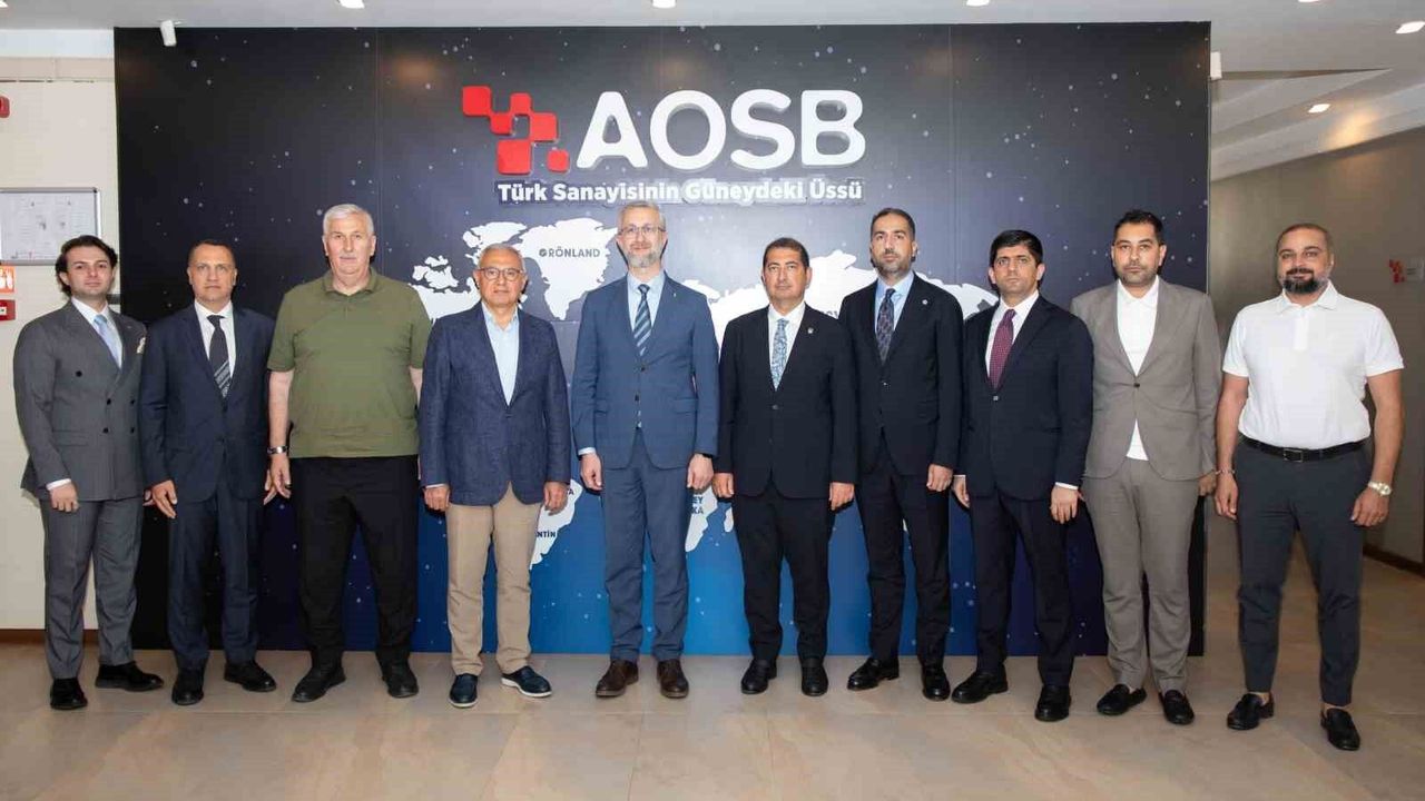 AOSB Yönetimi, Ukrayna heyetiyle işbirliği ve yatırımı görüş