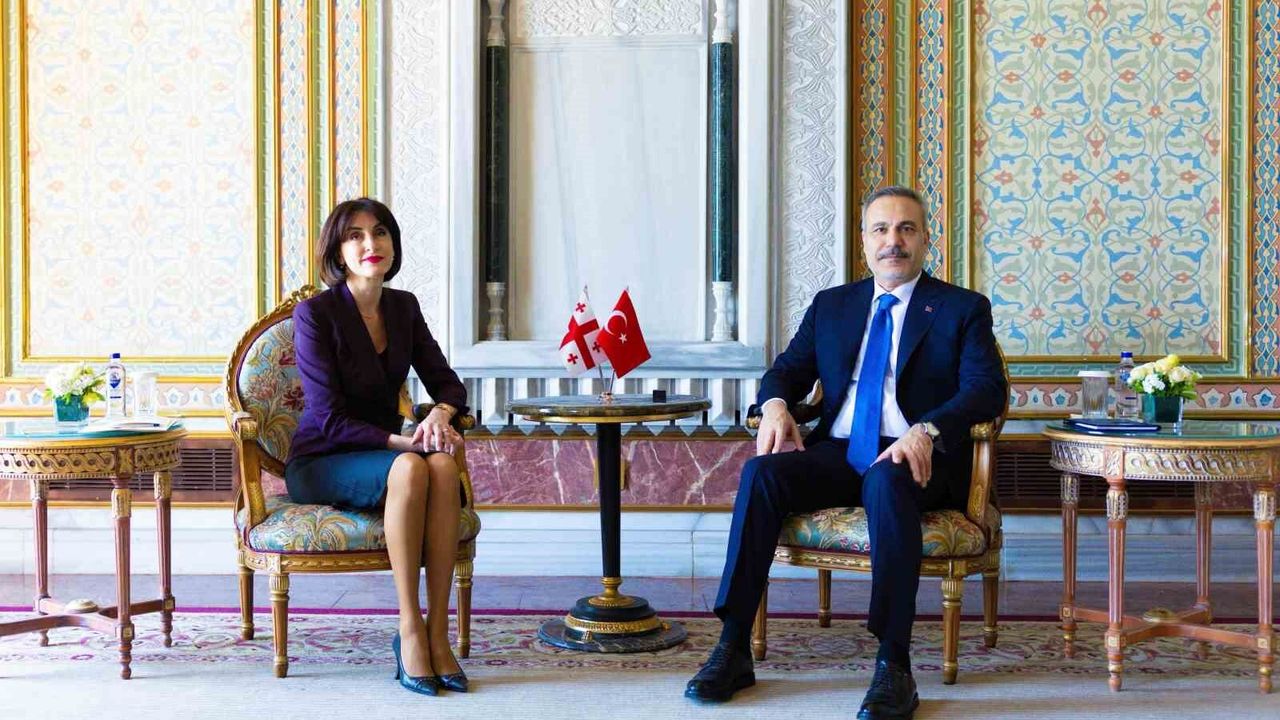 Bakan Fidan, Gürcistan Başbakan Yardımcısı ve Dışişleri Baka