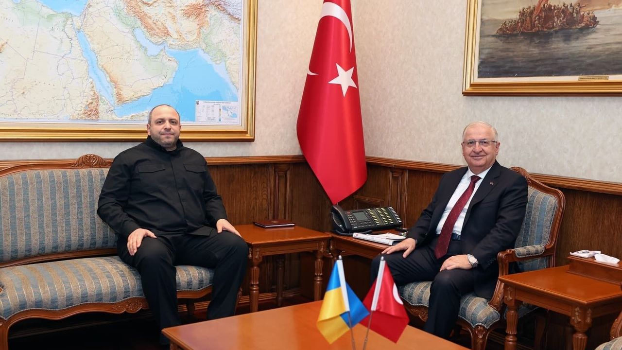 Bakan Güler, Ukrayna Milli Güvenlik ve Savunma Konseyi Sekre