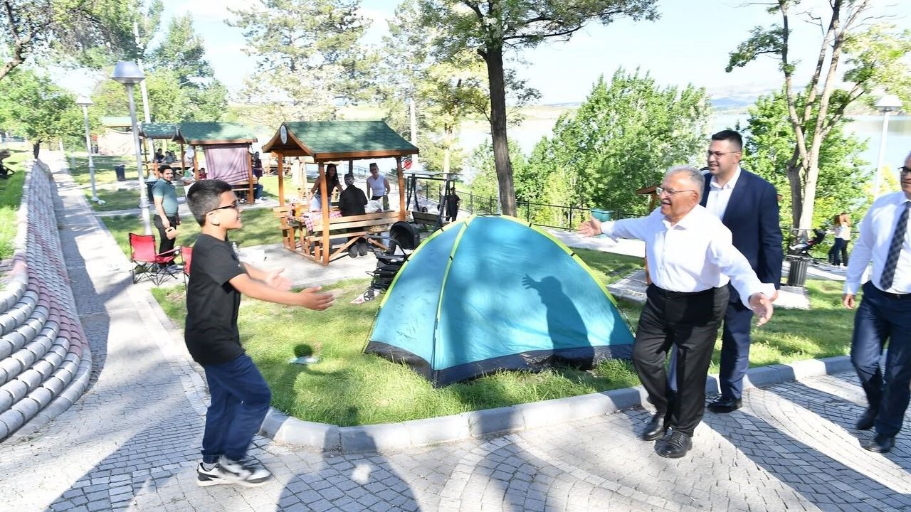 Başkan Büyükkılıç'tan Sarımsaklı Barajı Mesire Alanı'nda inc