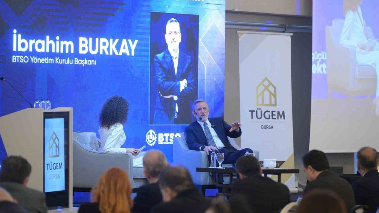 BTSO Yönetim Kurulu Başkanı Burkay TÜGEM Bursa üyeleriyle bu