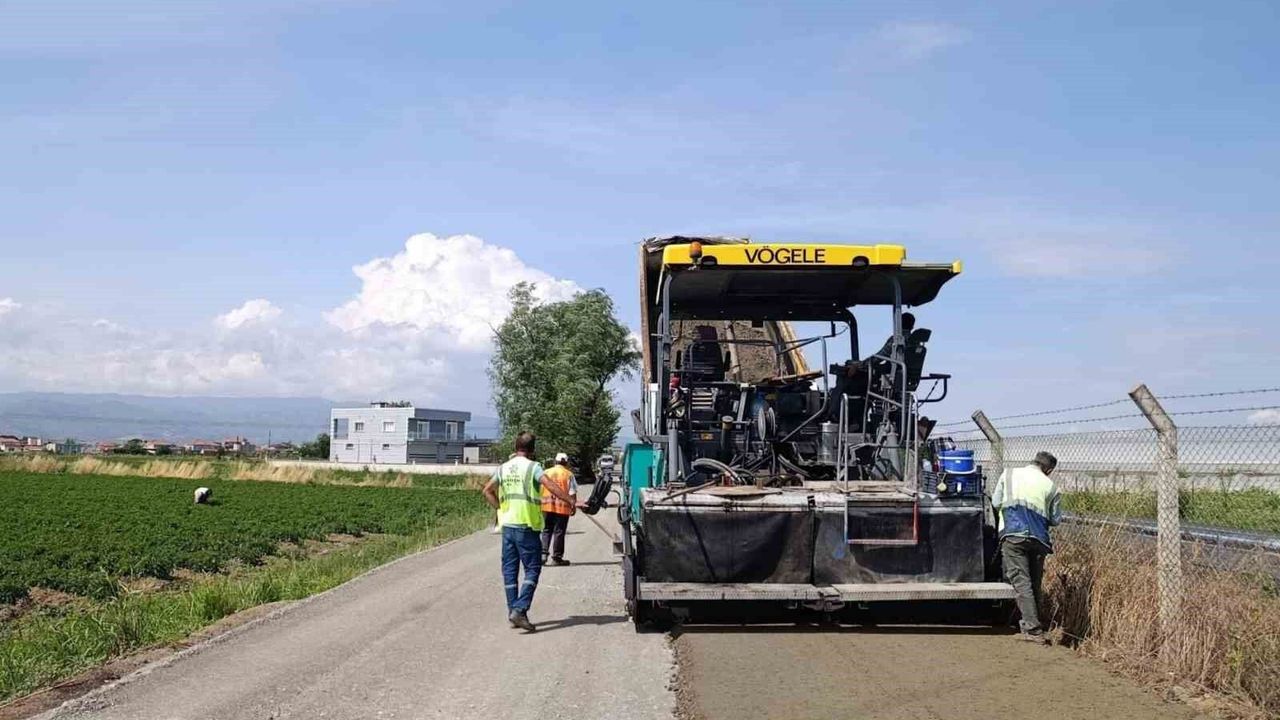 Büyükşehrin ulaşım yatırımları sürüyor