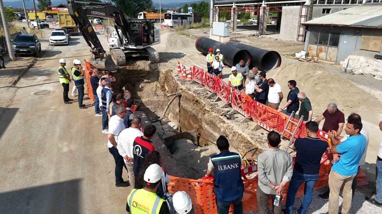 Düzce'deki devasa proje teknik heyete anlatıldı