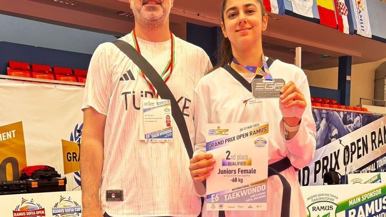 Ebrar Acar'dan Avrupa'da gümüş madalya
