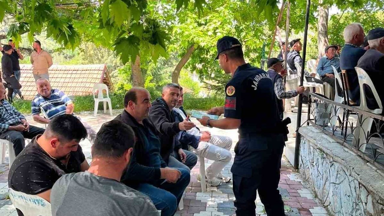 Eğirdir jandarmasından boğulma vakalarına karşı farkındalık 
