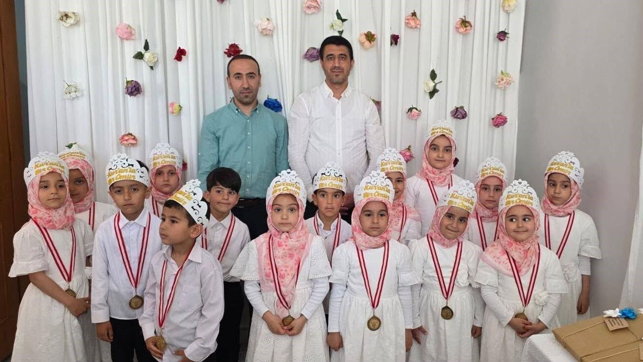 Elazığ'da 4-6 yaş, Kur'an Kursu eğitimi tamamlandı