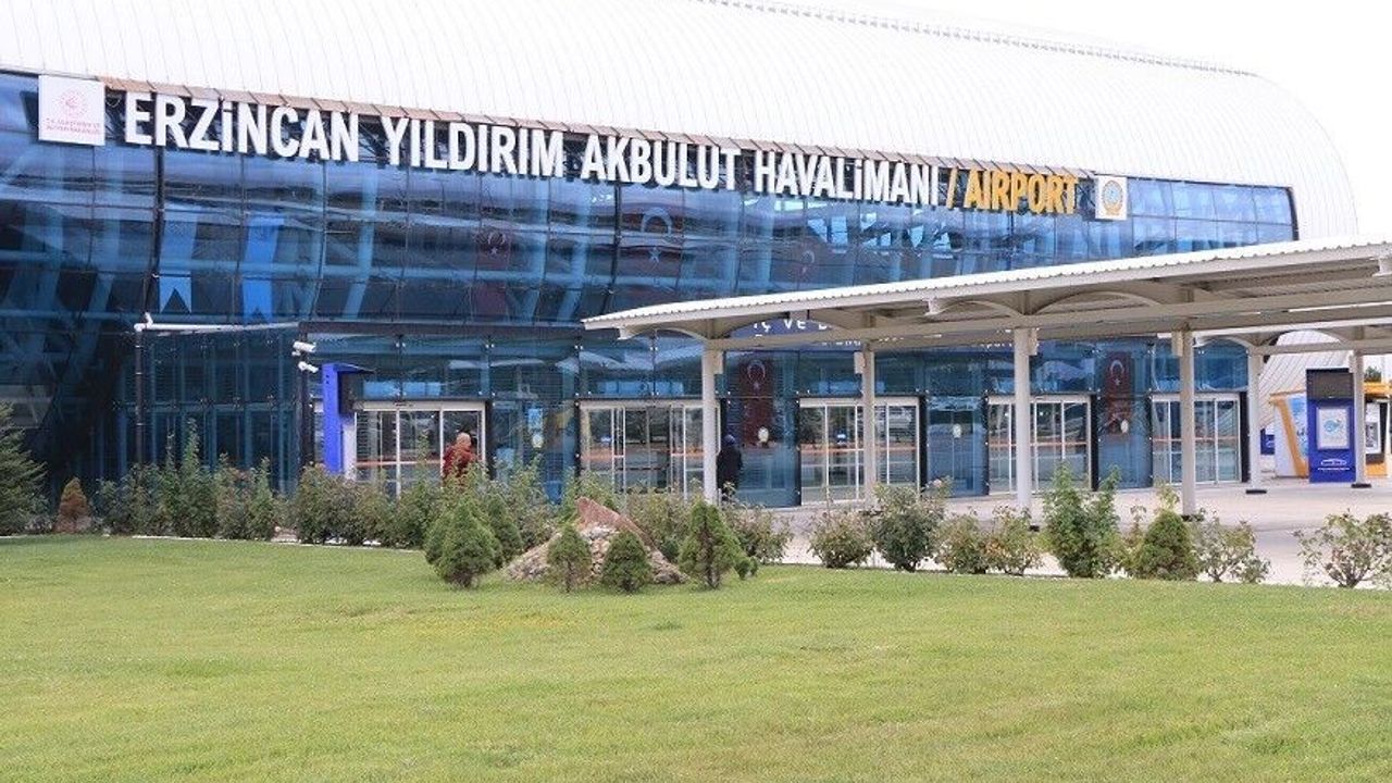 Erzincan Havalimanı mayısta 35 bin 563 yolcuya hizmet verdi