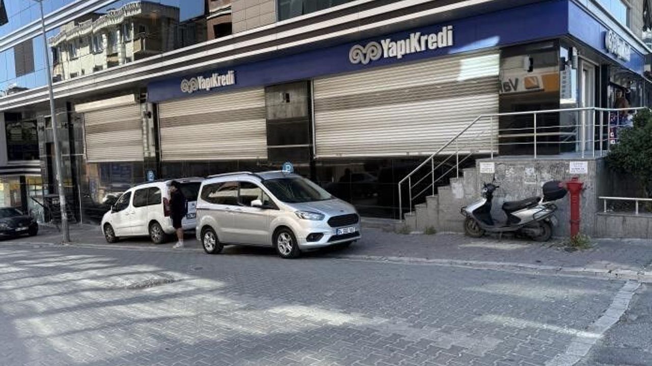 Esenyurt'ta Yapı Kredi Bankası'na silahlı saldırı yapan şüph