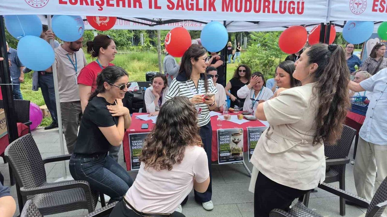 Eskişehir'de vatandaşların 'hareket yaşı' ölçülüyor