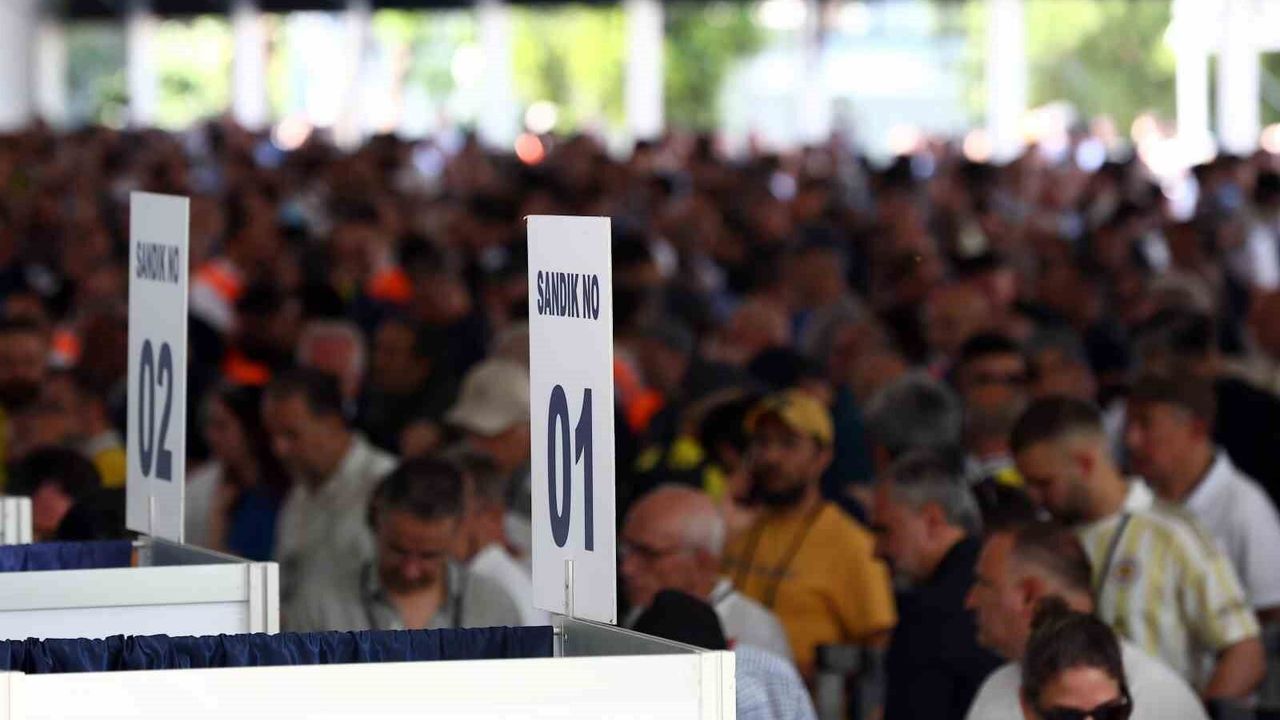 Fenerbahçe'de oy sayma işlemi başladı
