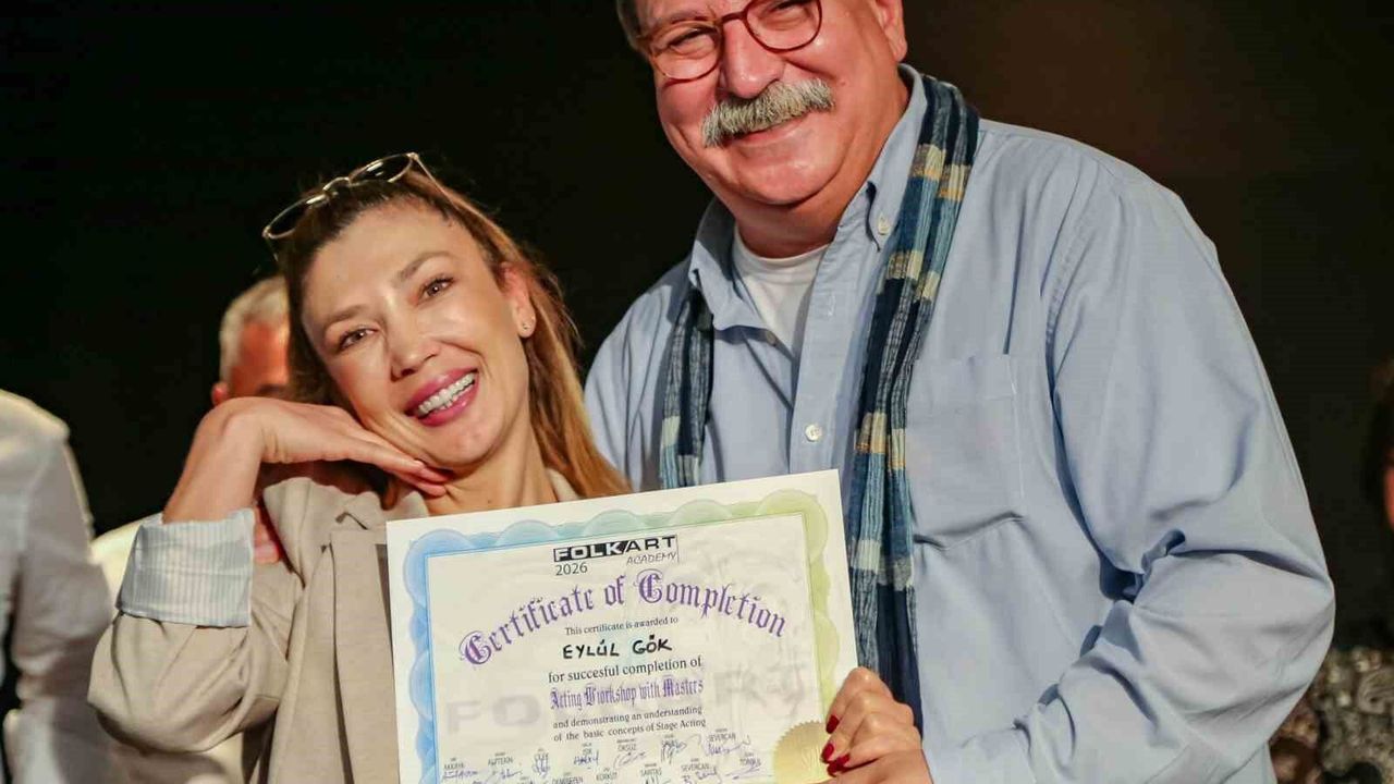 Folkart Academy'de mezuniyet heyecanı