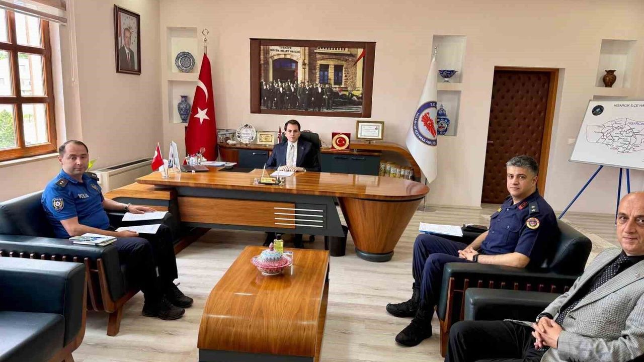Hisarcık'ta LGS öncesi koordinasyon toplantısı