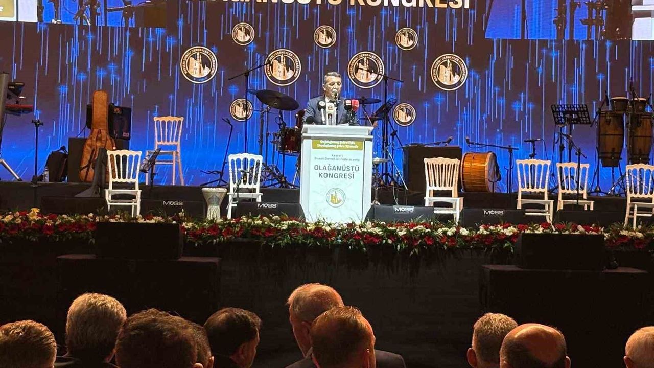 Kayseri Sivaslı Dernekler Federasyonu'nda İsa Gün güven taze