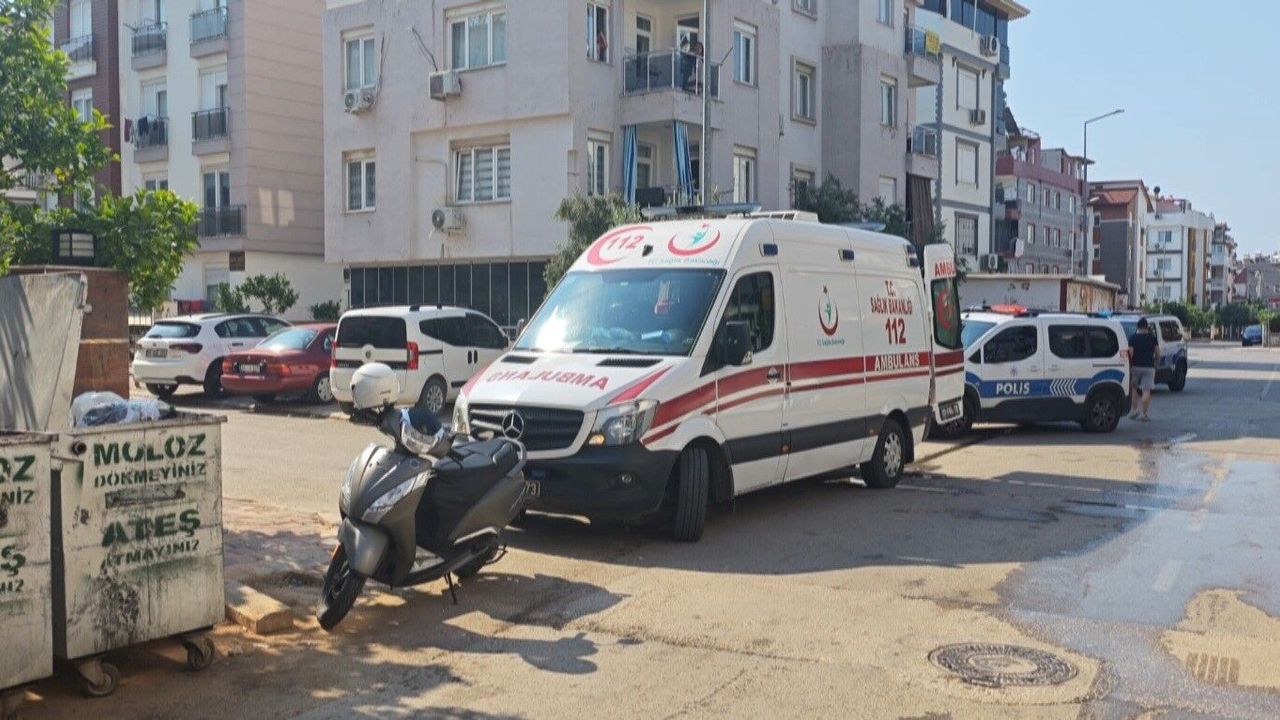 Kendini kilitlediği evi yakmaya çalıştı, yakalanınca sinir k