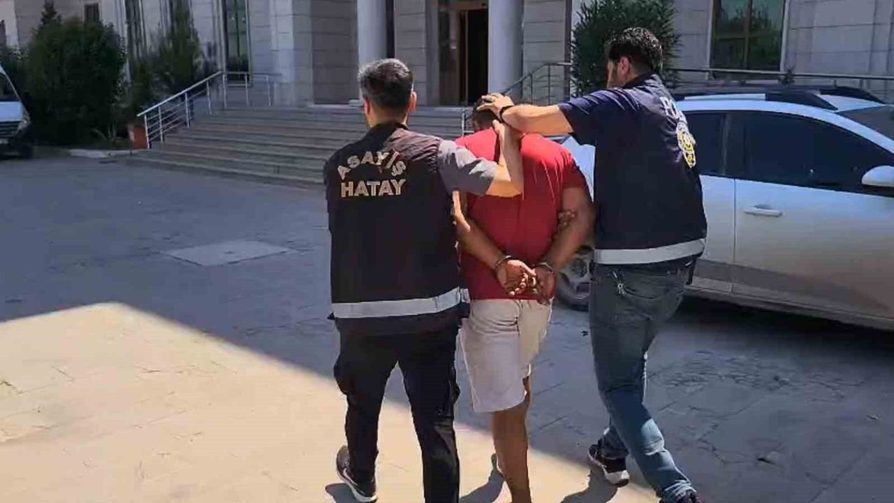 Kırıkhan'da 12 yıl hapis cezası bulunan şahıs yaka