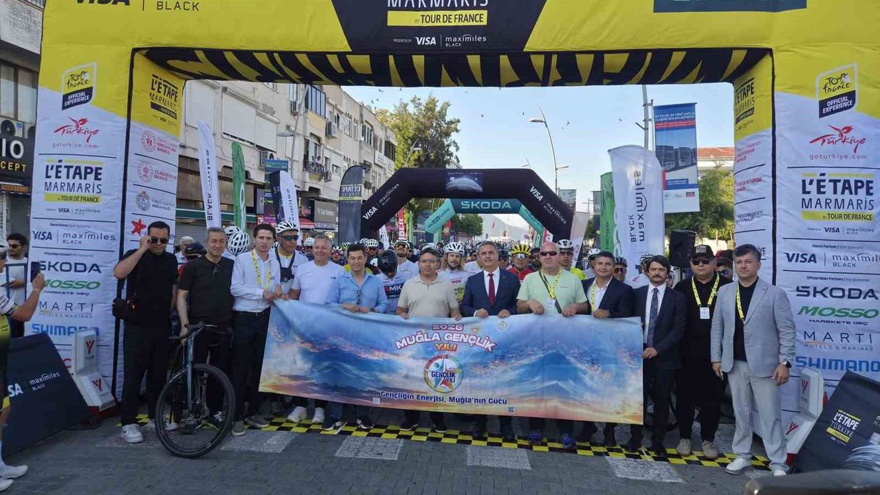 L'Etape Marmaris by Tour de France'ta pedal heyecanı başladı