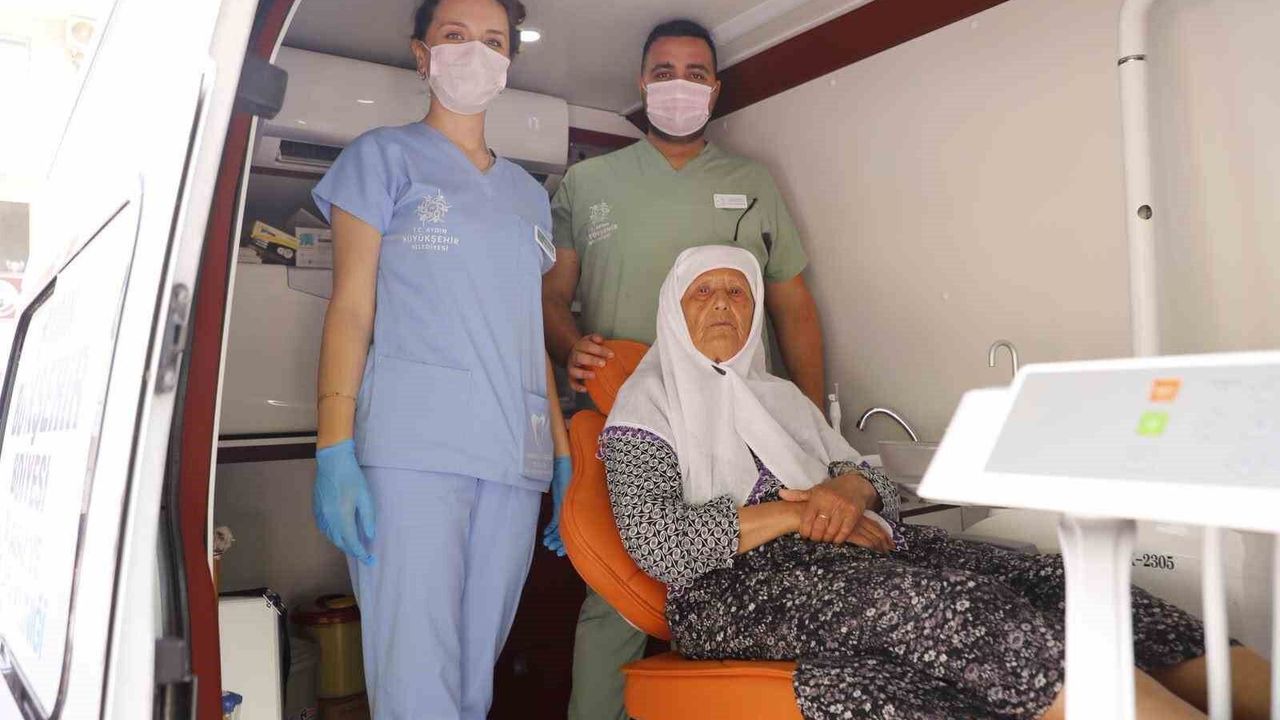 Mobil Diş Kliniği Aracı kırsal mahallelerde hizmete başladı